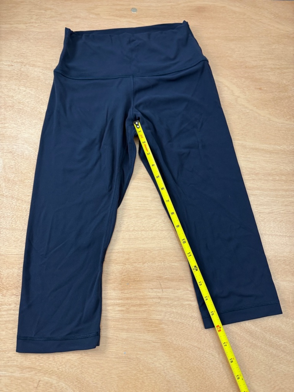 lululemon athletica Navy High-Rise Nulu Align Capri Leggings